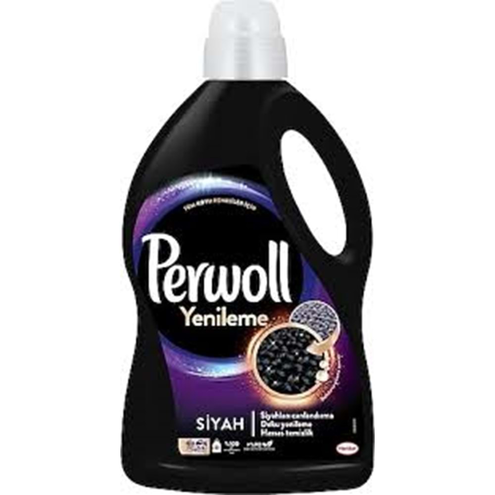 PERWOL SİYAH SIVI DETERJAN 2,97 LT