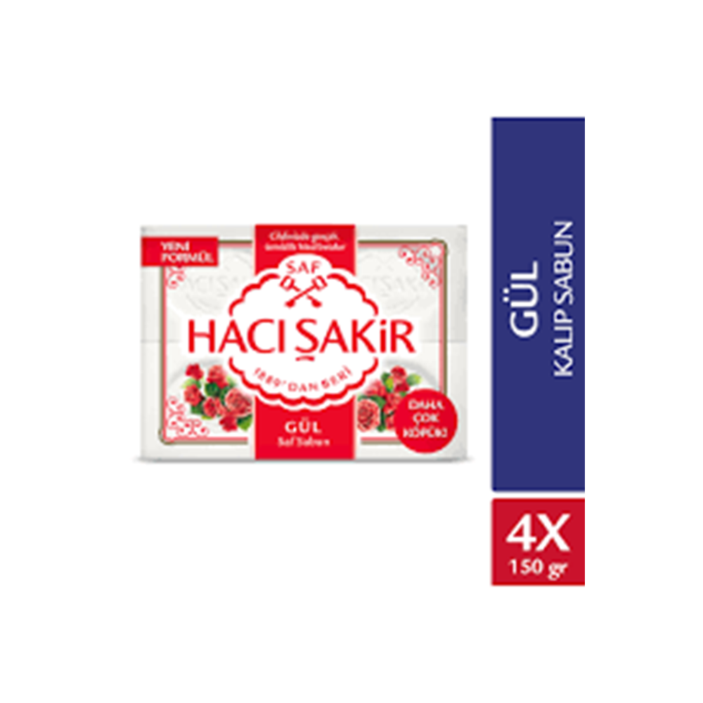 HACI ŞAKİR GÜL BANYO SABUNU 600 GR