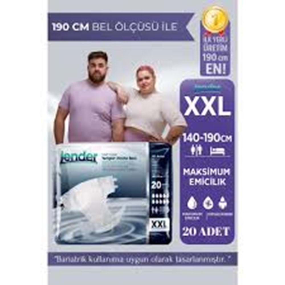 JENDER BEL BANTLI XXL BOY 20 Lİ