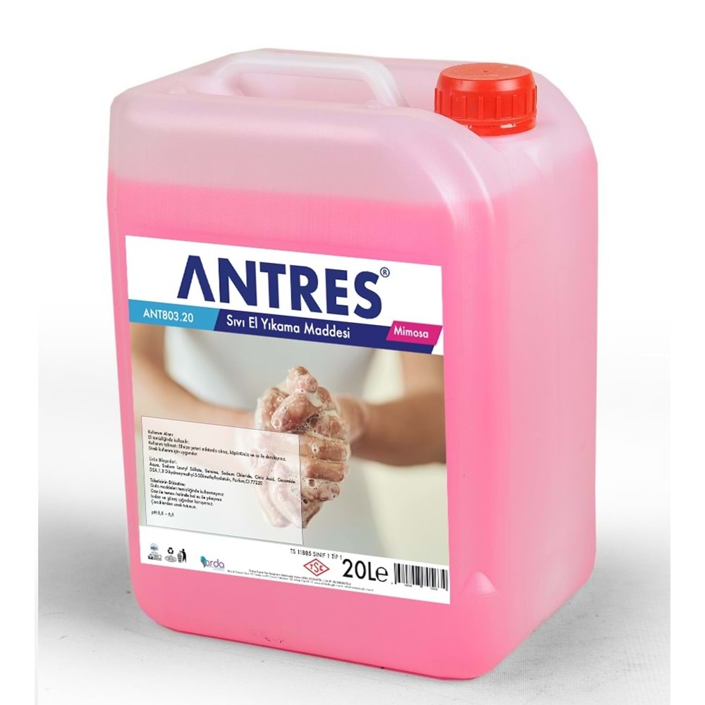 ANTRES SIVI EL YIKAMA MADDESİ CREAMS 20 KG