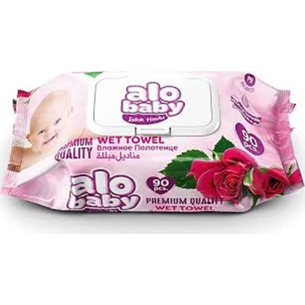 ALOBABY ISLAK MENDIL 90 LI