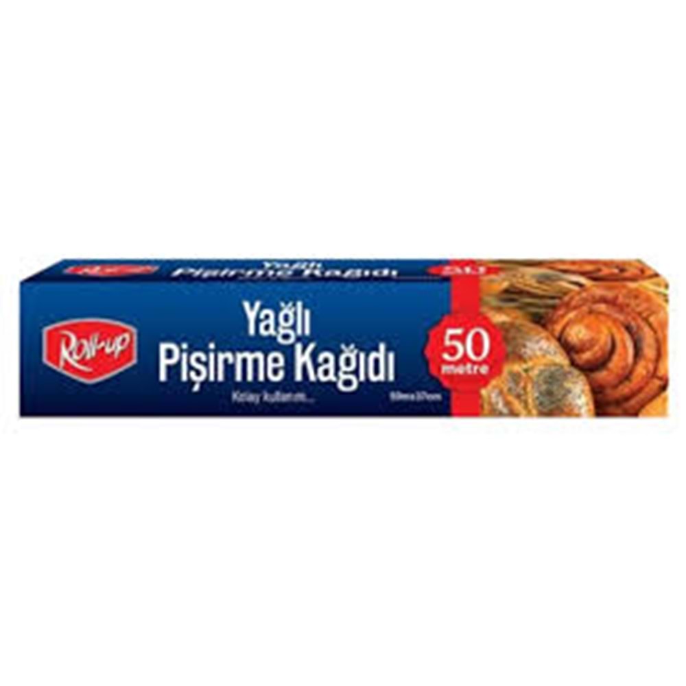 ROLL UP PİŞİRME KAĞIDI 50 MT