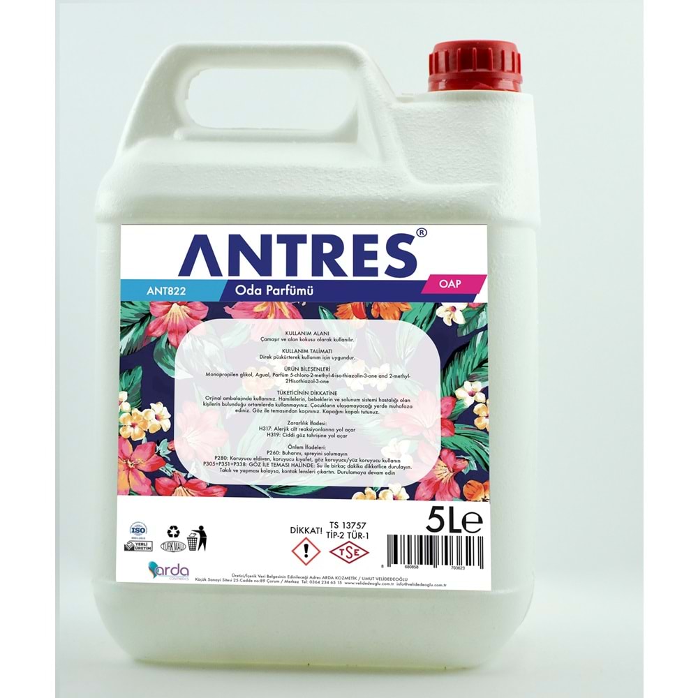 ANTRES LOVE ODA ALAN PARFÜMÜ 5L
