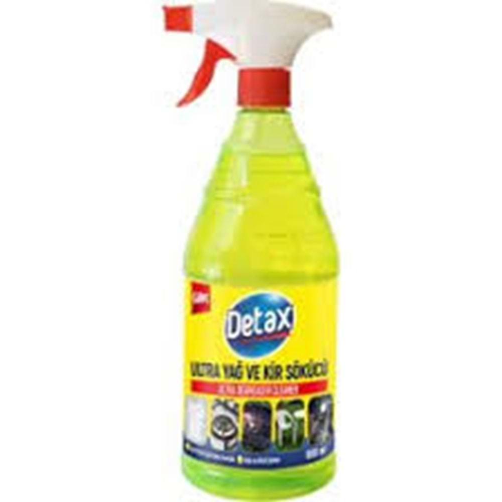 DETAX SARI ULTRA KİR YAĞ ÇÖZ 1000ML*12