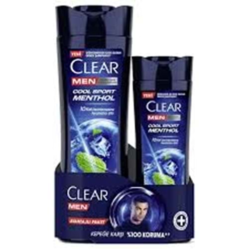 CLEAR MEN AVANTAJ PAKETİ 350 ML+180 ML ERKEK