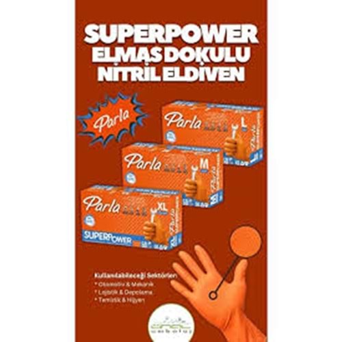 PARLA SÜPERPOWER TURUNCU ELMAS XL 50*10