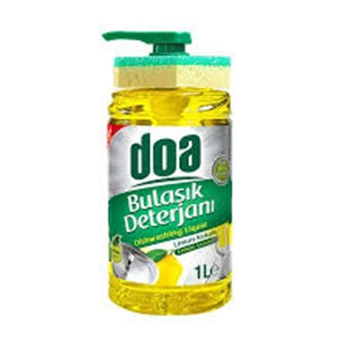 DOA BULAŞIK DETERJANI SÜNGERLİ 1 LT