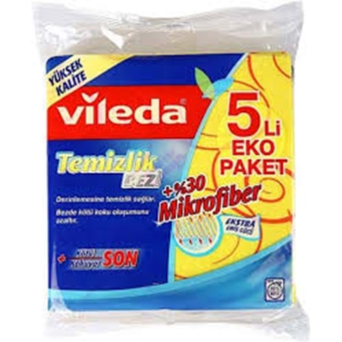 VİLEDA TEMİZLİK BEZİ 5 Lİ
