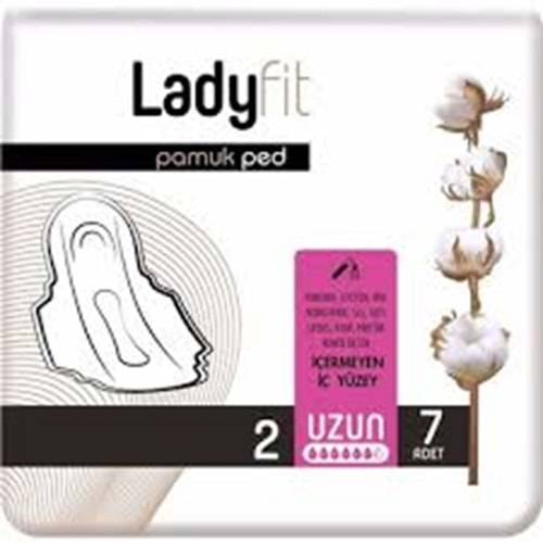 LADYFİT PED UZUN 7Lİ