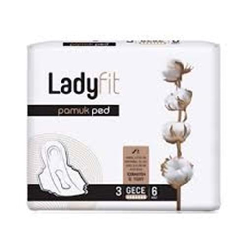 LADYFİT PED GECE 6 Lİ
