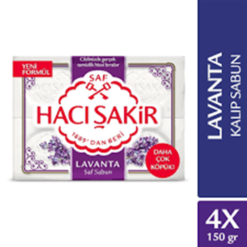 HACI ŞAKİR LAVANTA BANYO SABUNU 600 GR
