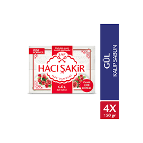HACI ŞAKİR GÜL BANYO SABUNU 600 GR