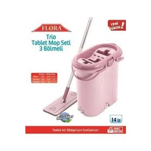 FLORA TRİO TABLETMOP SETİ 14 LT F444