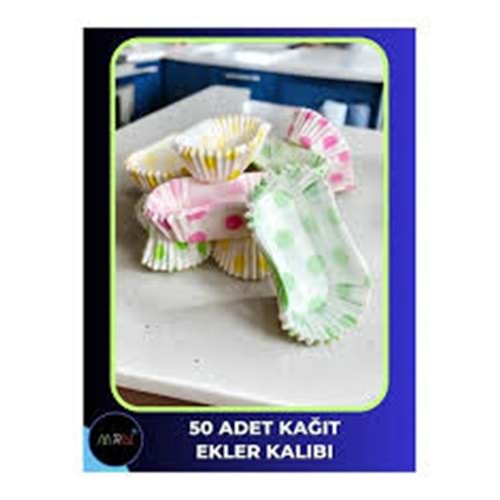 SELİNAY MİNİ EKLER KEK KAPSÜLÜ 50 Lİ