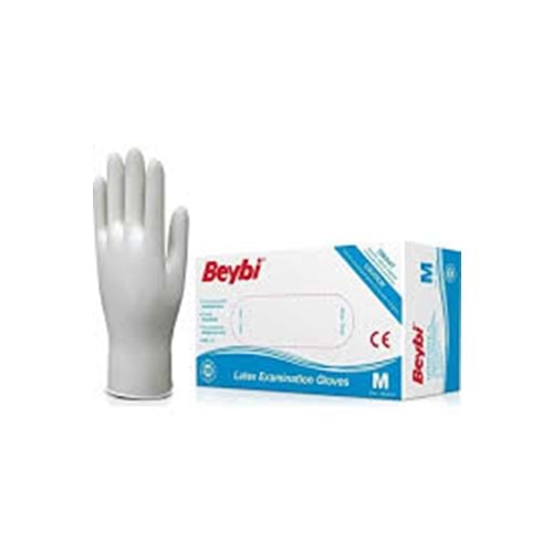 BEYBİ PUDRALI M LATEX ELDİVEN 100 LÜ