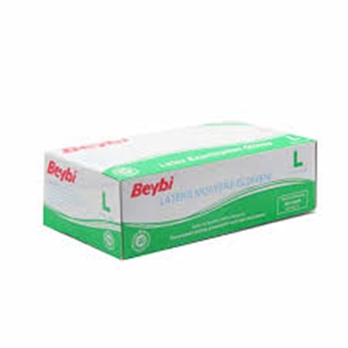 BEYBİ PUDRALI L LATEX ELDİVEN 100 LÜ