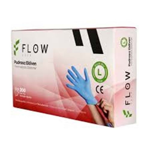 FLOW TPE ELDİVEN MAVİ 200 LÜ L BOY