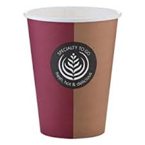 KARTON BARDAK 12 OZ 50 Lİ