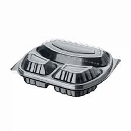 3 GÖZ MİKRODALGA KASE 50 Lİ KAPALI