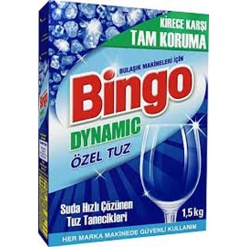 BİNGO BULAŞIK MAKİNA TUZU 1500 GR