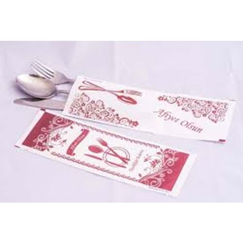 MANŞET ÇATAL KAŞIK KILIFI 100 LÜ LVC