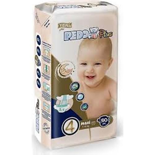 PEDO PLUS MAXİ 4 NO 60 LI
