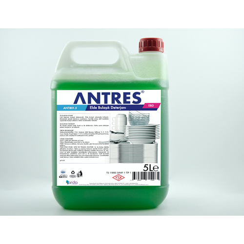 ANTRES SIVI ELDE BULAŞIK LİMON 5 LT