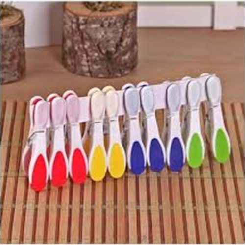 TİRAN SİLİKON MANDAL 10 LU