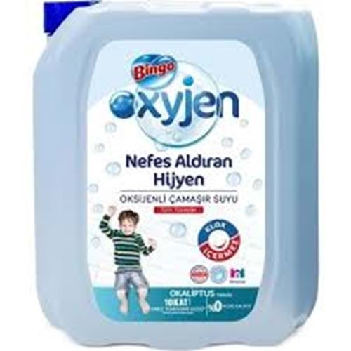 BİNGO OXİJEN ÇAMAŞISR SUYU 4 LT