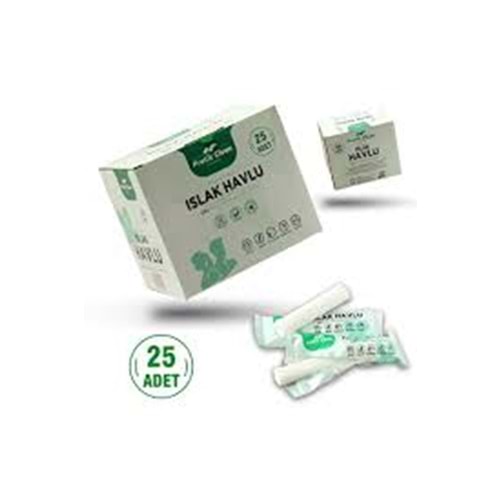 PRATİK ISLAK HAVLU 25 Lİ