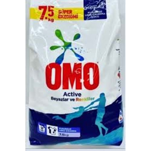 OMO MATİK ACTİVE BEYAZ 7,5 KG