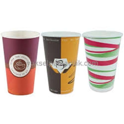 KARTON BARDAK LÜX 16 OZ 50 Lİ