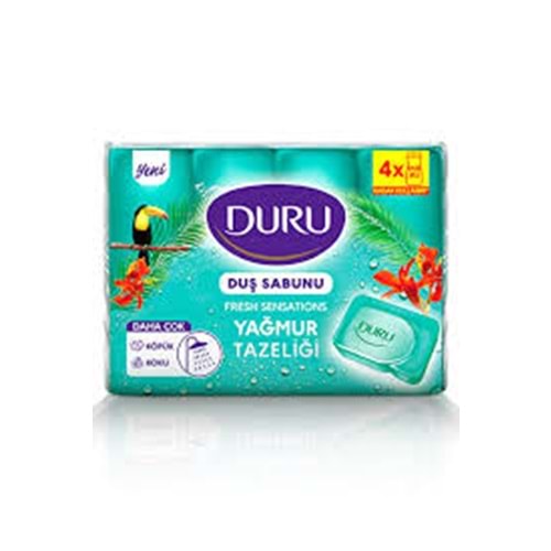 DURU FRESH SABUN GREEN 4 LÜ 4*100