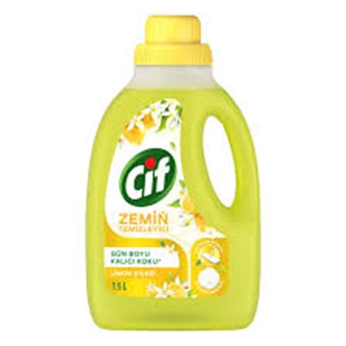 CİF ZEMİN TEMİZLEYİCİ LİMON 1500 ML