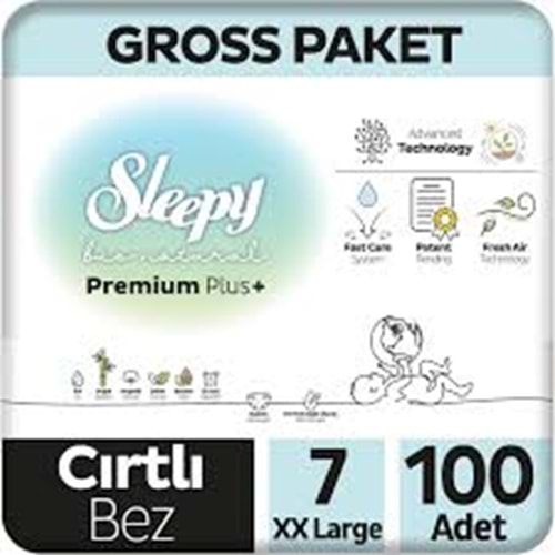SLEEPY HASTA BEZİ CIRTLI XL 7 Lİ