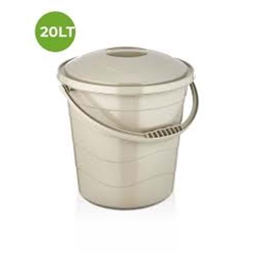 PLASTİK KOVA 4 NO KULPLU