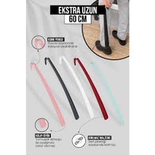 AYAKKABI ÇEKECEK 60 CM LÜX