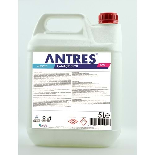 ANTRES ÇAMAŞIR SUYU 5 LT