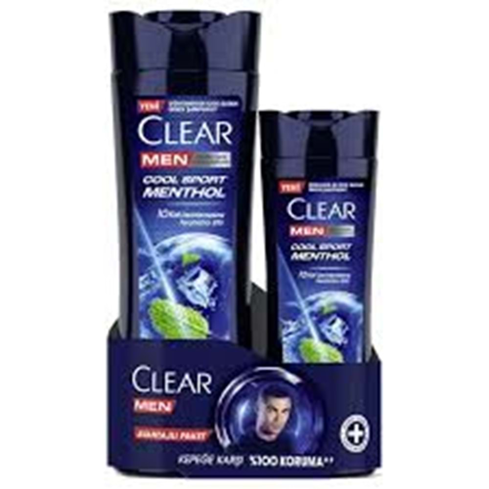 CLEAR MEN AVANTAJ PAKETİ 350 ML+180 ML ERKEK