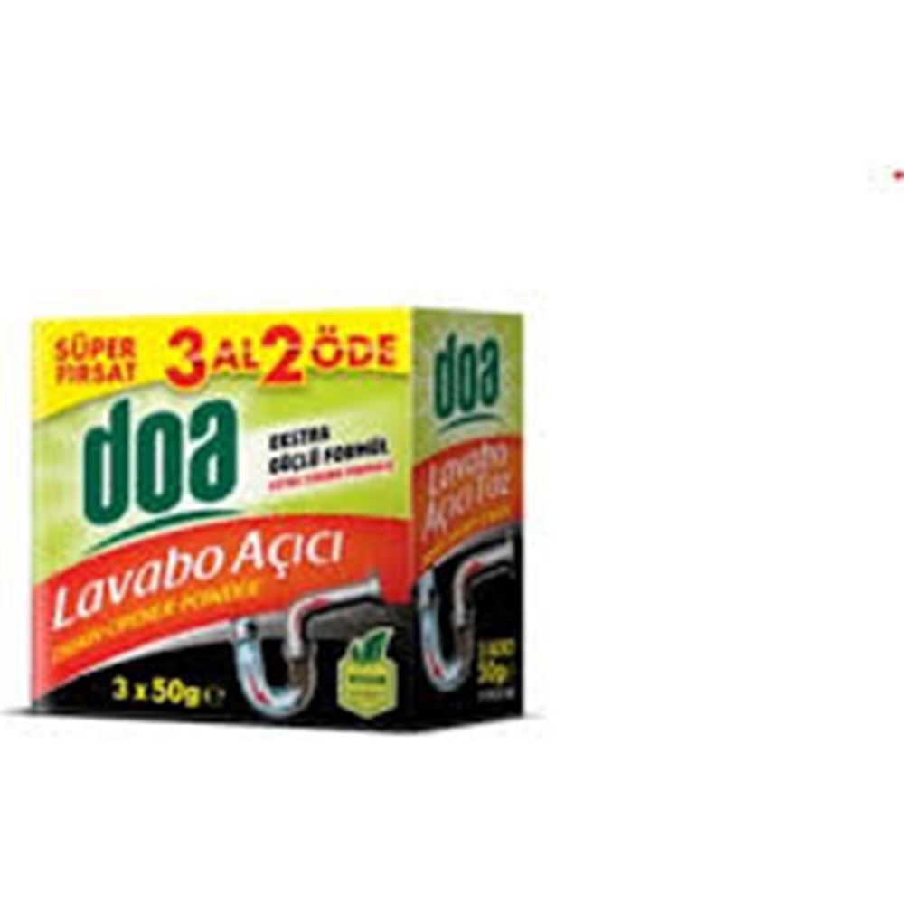 DOA LAVABO AÇICI 3*50 GR