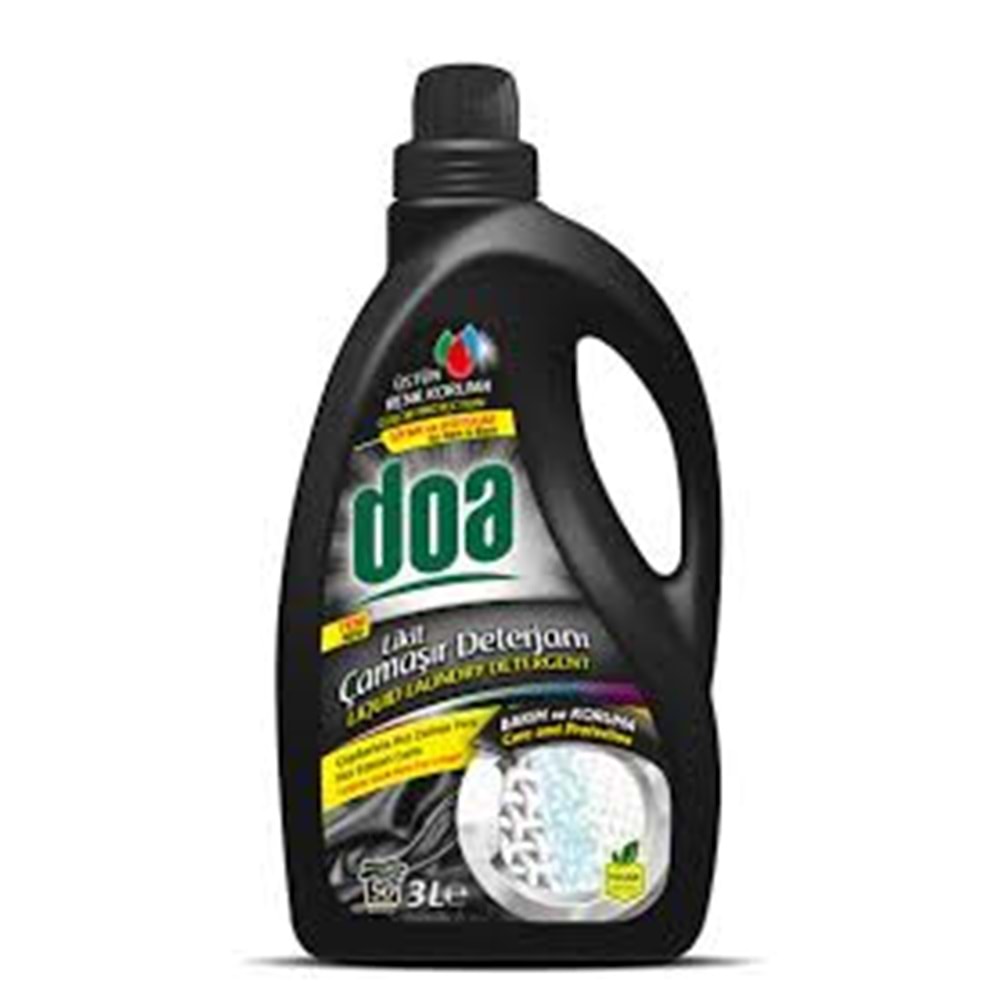 DOA SİYAH KOYU SIVI ÇAMAŞIR DETERJANI 2,7 LT