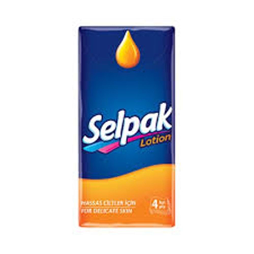 SELPAK LOSYON CEP MENDİLİ TEK
