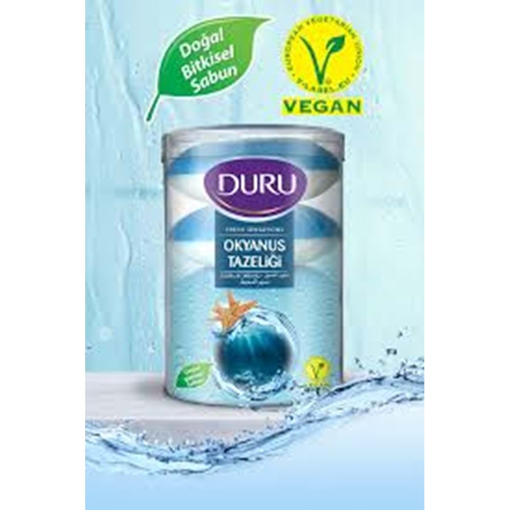 DURU FRESH SABUN OKYANUS 4 LÜ 4*100