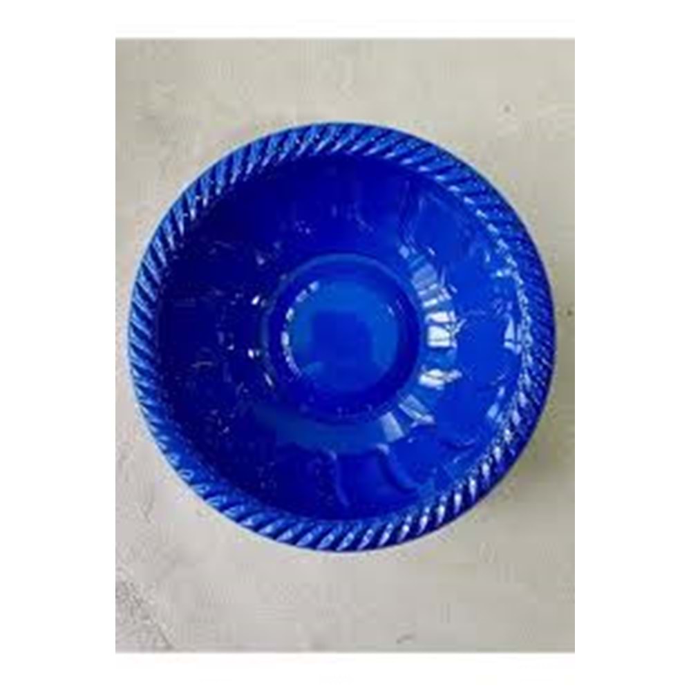 ROLL UP MAVİ SALATA KASE BÜYÜK 22 CM 6LI