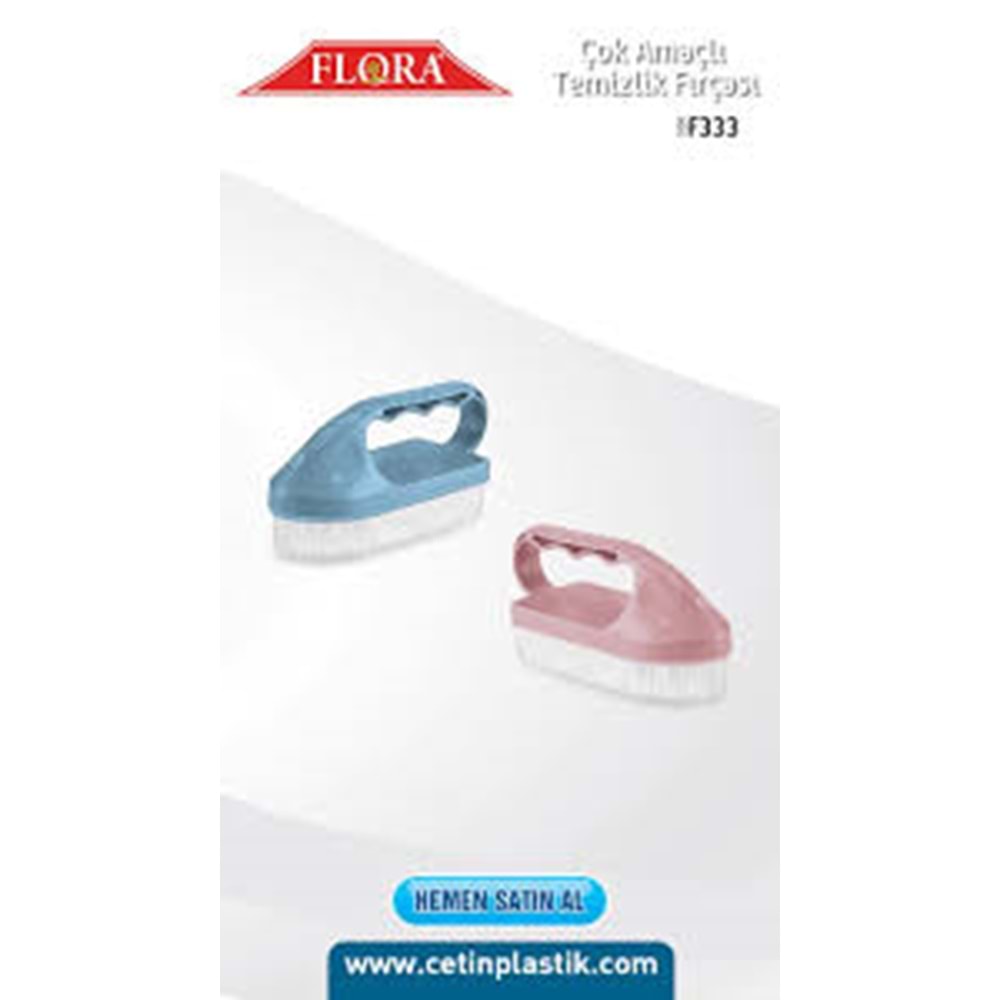 FLORA ÇOK AMAÇLI TEMİZLİK FIRÇASI EKO F333
