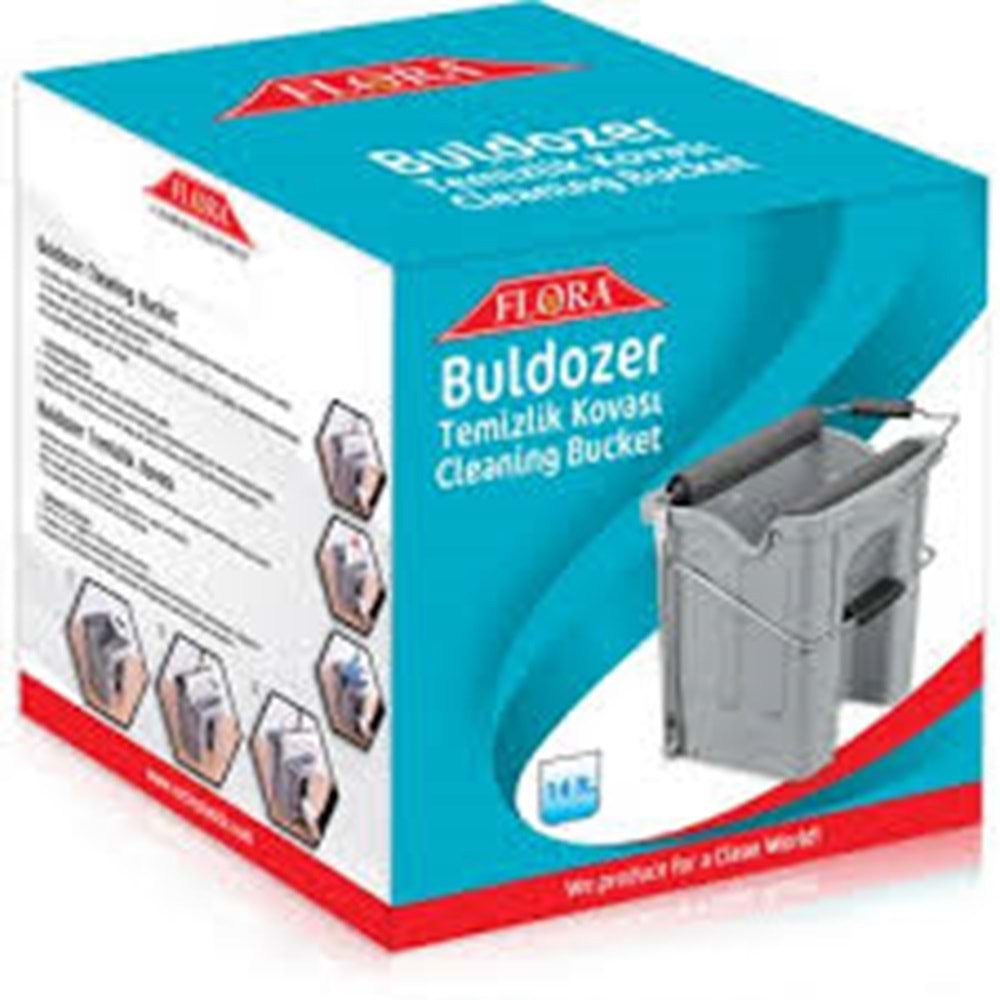 FLORA BULDOZER TEMİZLİK KOVASI F060