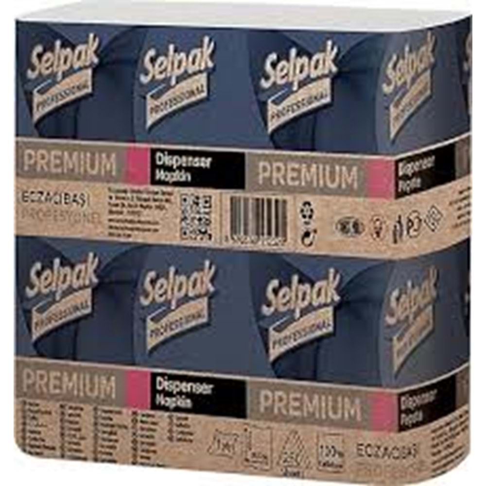 SELPAK PRO PREMİUM DİSP PEÇETE 18250