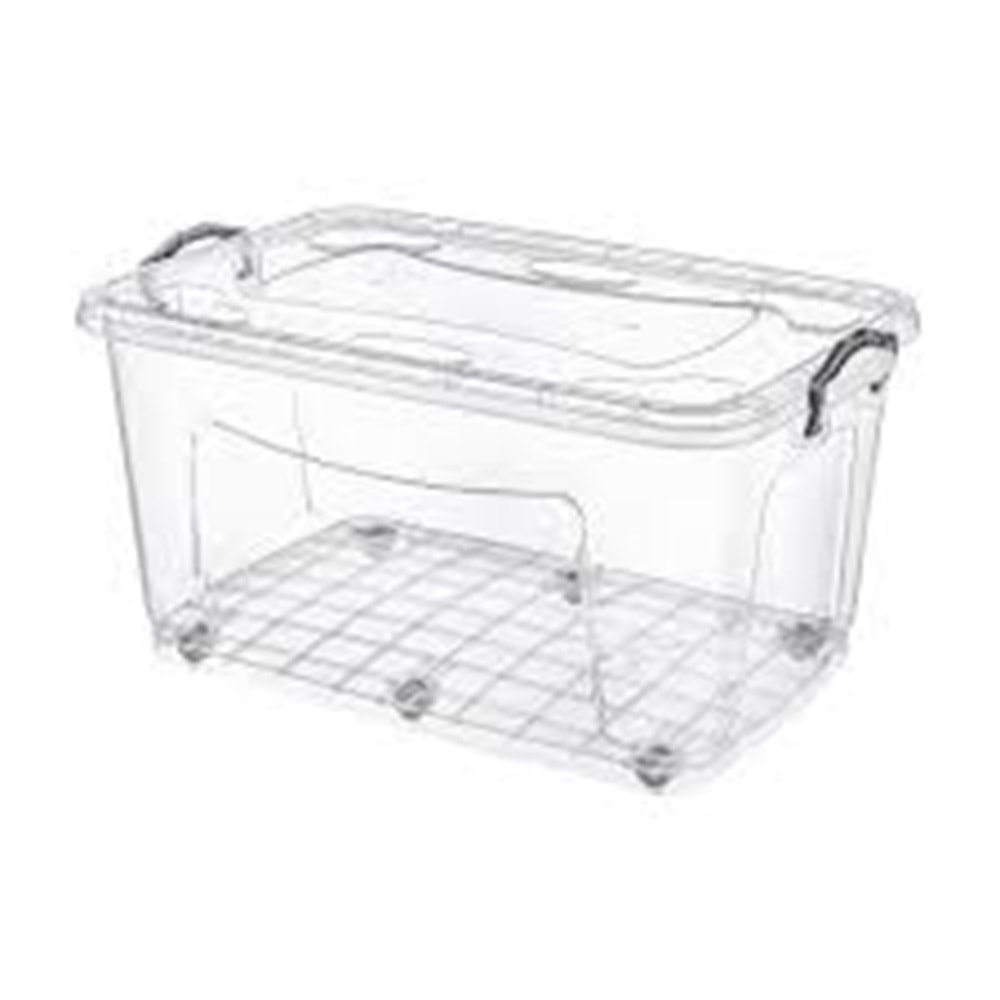 50 LT ROLLER TEKERLEKLİ SAKLAMA KABI TP485