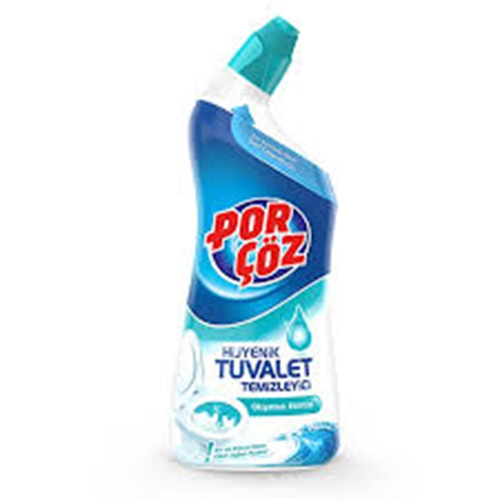 PORÇÖZ TUVALET TEMİZLEYİCİ JEL OKYANUS 750 ML