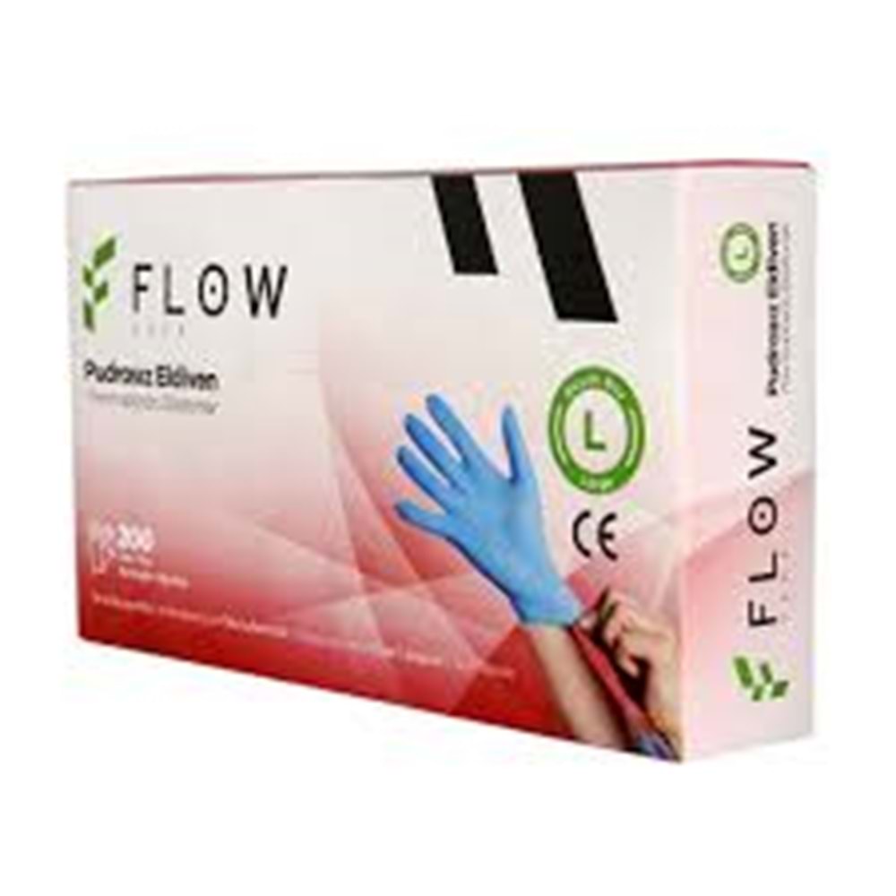 FLOW TPE ELDİVEN MAVİ 200 LÜ L BOY